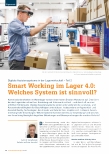 Vorschauseite 1: Smart Working im Lager 4. 0: Welches System ist sinnvoll? Digitale Assistenzsysteme in der Lagerwirtschaft - Teil 2