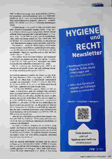 Vorschauseite 3: Ein Konzept mit großem Potential - Mut zum Patient Empowerment Freiburger Hygieneund Infektiologiekongress vom 09. 10. -11. 10. 2019