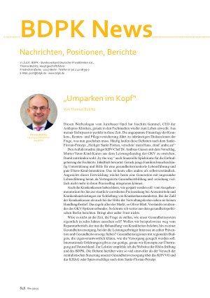 Vorschauseite 1: „Umparken im Kopf“