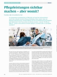 Vorschauseite 1: Pflegeleistungen sichtbar machen - aber womit?