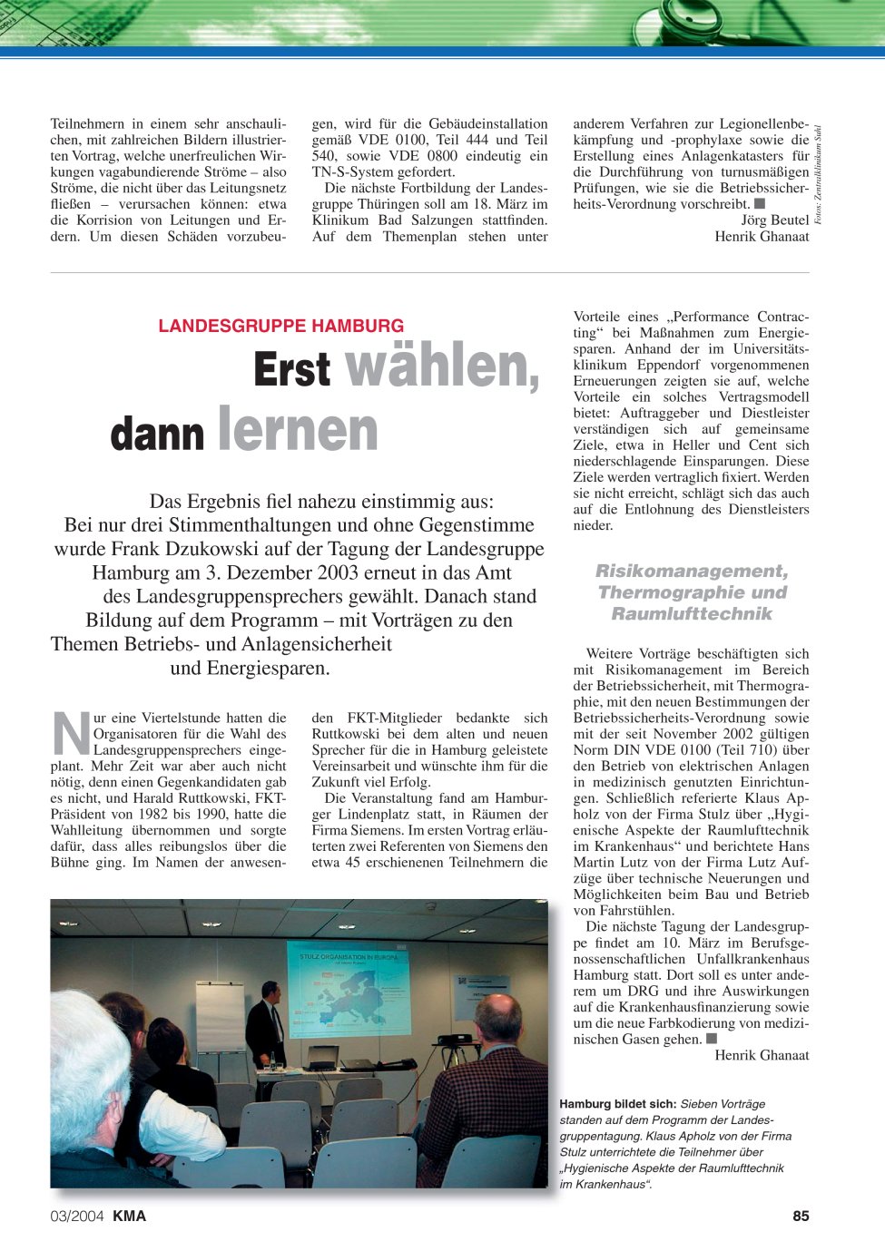 Vorschauseite 1: Erst wählen, dann lernen
