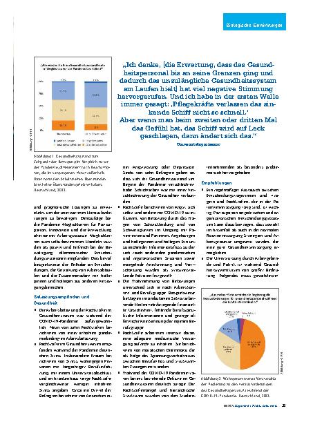 Vorschauseite 2: Wie kann Gesundheitspersonal in Gesundheitssystemkrisen unterstützt werden?