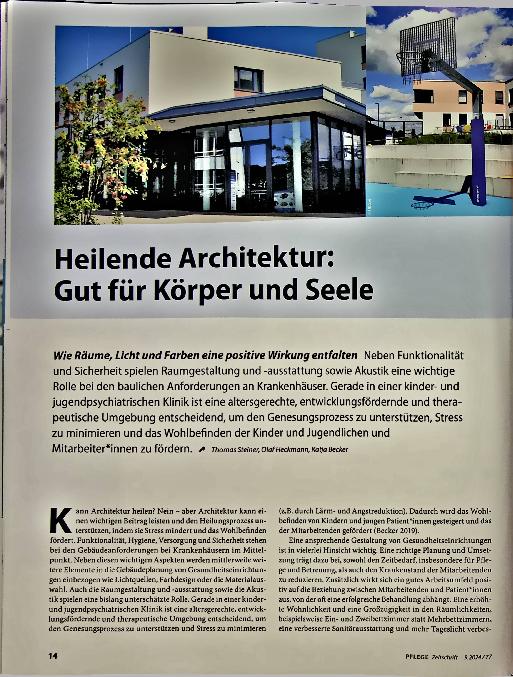 Vorschauseite 1: Heilende Architektur: Gut für Körper und Seele