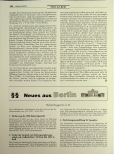 Vorschauseite 1: Corrected: Neues aus Berlin