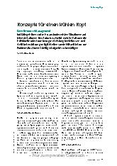 Vorschauseite 2: Konzepte für einen kühlen Kopf