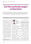 Vorschauseite 1: Auf Herausforderungen vorbereiten