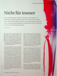 Vorschauseite 1: Nicht für immer.