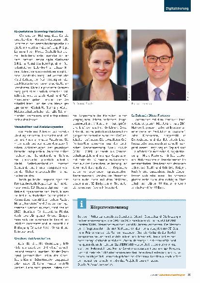 Vorschauseite 3: Digitalisierung: 3D-Vermessung und Anprobe. Welche Größe passt wirklich?
