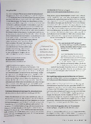 Vorschauseite 3: „Wir müssen lernen, den Schmerz zu erkennen“ Schmerzassessment bei Menschen mit Demenz