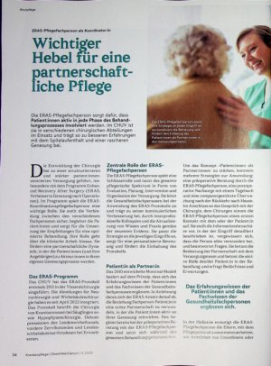 Vorschauseite 1: Wichtiger Hebel nir eine partnerschaftliche Pflege