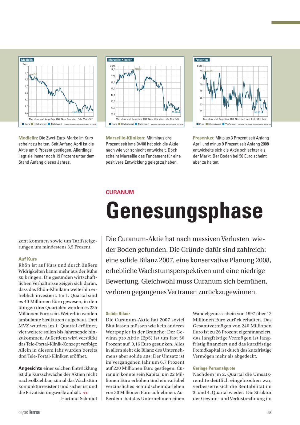 Vorschauseite 1: Genesungsphase
