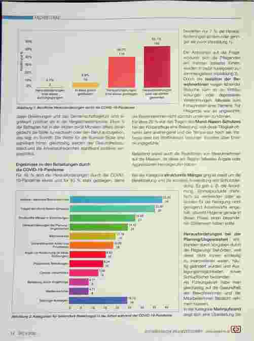 Vorschauseite 3: Der Pflegealltag unter COVID-19 - Ergebnisse einer Befragung von Pflegenden in Österreich
