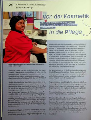 Vorschauseite 1: Von der Kosmetik in die Pflege