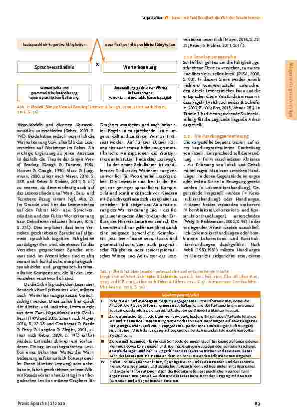 Vorschauseite 2: Wir lernen mit Fabi Fabelhaft die Welt der Fabeln kennen: Unterrichtssequenz zur Förderung von Lesesinnverständnis und morphologischen Fähigkeiten.