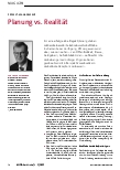 Vorschauseite 1: Planung vs. Realität