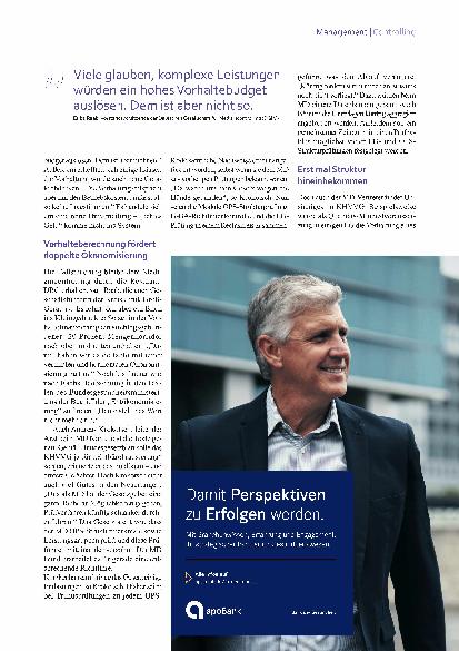 Vorschauseite 2: Medizincontrolling Auf Du und Du mit dem MD