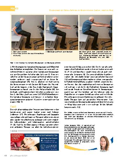 Vorschauseite 5: Physiotherapie bei Morbus Parkinson im fortgeschrittenen Stadium: mobil im Alltag