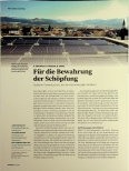 Vorschauseite 1: Für die Bewahrung der Schöpfung