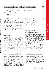 Vorschauseite 1: Planspiele im Pflegeunterricht: Chancen und Risiken einer anspruchsvollen Unterrichtsmethode