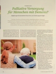 Vorschauseite 1: Palliative Versorgung für Menschen mit Demenz? Begleitung mit besonderem Know-how und Einfühlungsvermögen.