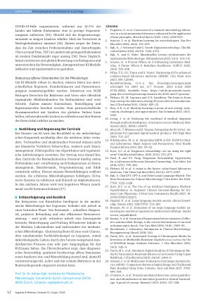 Vorschauseite 4: Künstliche Intelligenz in der medizinischen Mikrobiologie