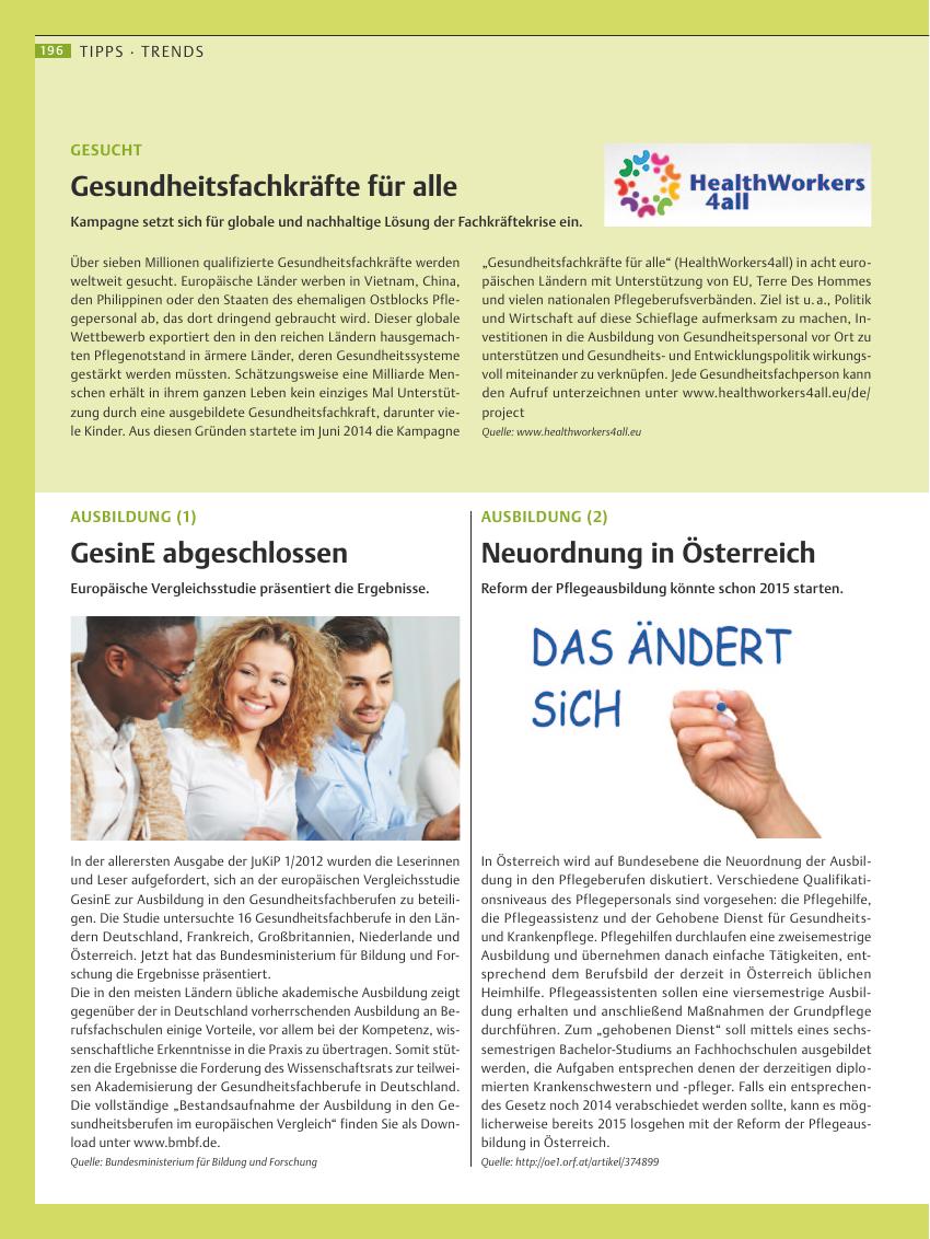Vorschauseite 1: Tipps · Trends