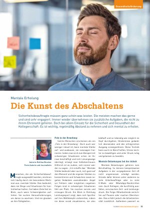 Vorschauseite 1: Mentale Erholung Die Kunst des Abschaltens