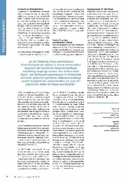 Vorschauseite 3: Aktenauskunftsund Einsichtsersuchen zum Umgang in der Praxis aus datenschutzrechtlicher Sicht.