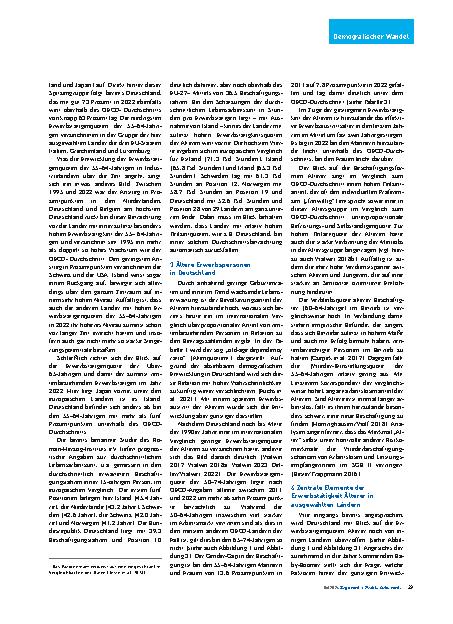 Vorschauseite 4: Ältere Arbeitskräfte im demografischen Wandel: Beschäftigungspotenziale im internationalen Vergleich