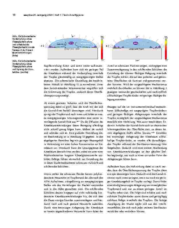 Vorschauseite 4: Bildung von Silikatbelägen auf chirurgischen Instrumenten bei der Dampfsterilisation*