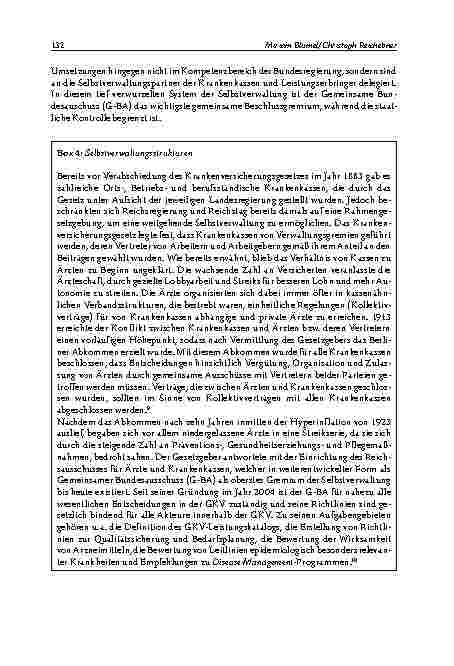 Vorschauseite 6: Das deutsche Gesundheitssystem: strukturelle Besonderheiten und Leistungsfähigkeit im europäischen Vergleich