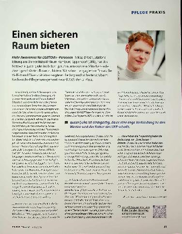 Vorschauseite 1: Einen sicheren Raum bieten