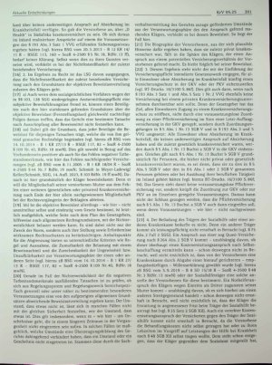 Vorschauseite 3: Auffangpflichtversicherung - zuletzt bei einer gesetzlichen Krankenkasse versicherte Person - Überzeugungsbildung des Gerichts - negatives Tatbestandsmerkmal - Beweislast