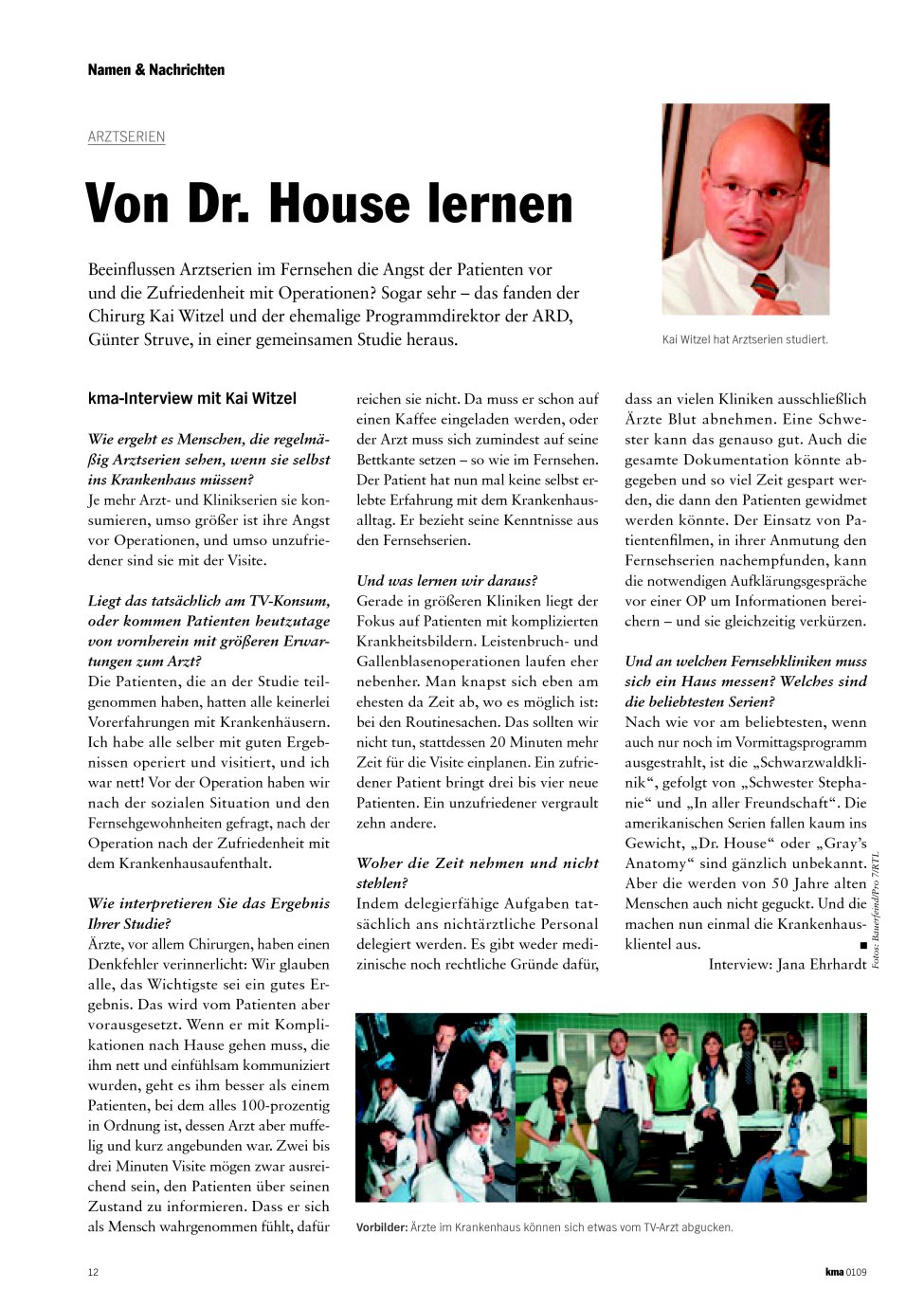Vorschauseite 1: Von Dr. House lernen