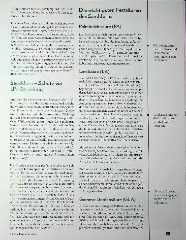 Vorschauseite 2: Jugendliches Hautbild Sanddornöl als Nahrungsergänzung in der Dermatologie