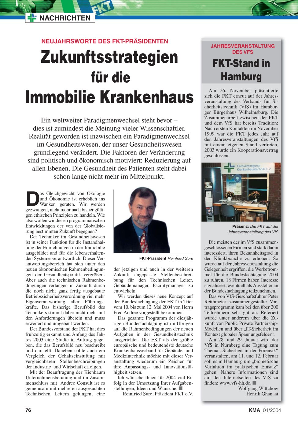 Vorschauseite 1: Zukunftsstrategien für die Immobilie Krankenhaus