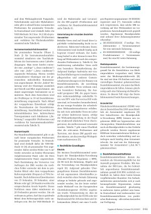 Vorschauseite 6: Merkblatt: Auswahl geeigneter Desinfektionsmittel für Einrichtungen des Gesundheitswesens, der Pflege und der Eingliederungshilfe