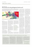 Vorschauseite 1: Wer kommt für die gestiegenen Kosten auf?
