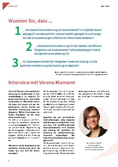 Vorschauseite 1: Informationen aus der Mitgliedschaft