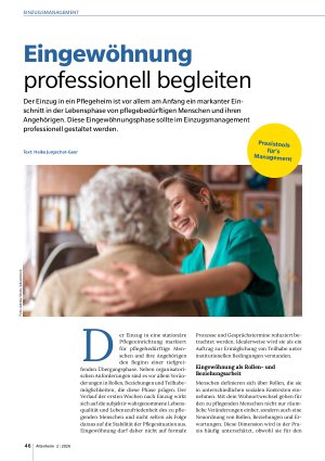 Vorschauseite 1: Eingewöhnung professionell begleiten