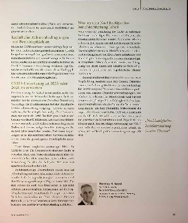 Vorschauseite 3: Strategievorteil Nachhaltigkeit: Berichtspflichten richtig nutzen