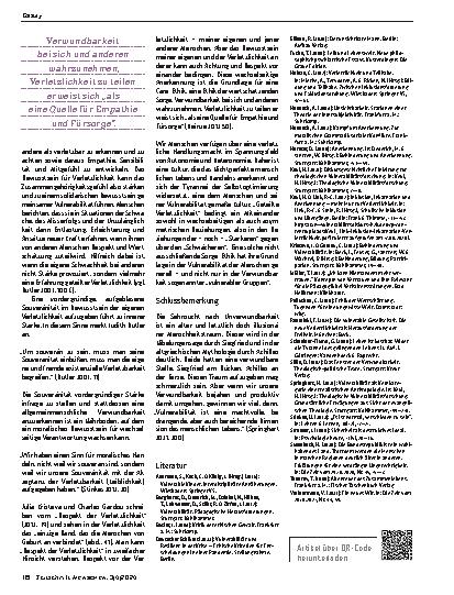 Vorschauseite 5: Verletzlich bleiben – auch wenn’s wehtut. Vulnerabilität als Chance für ein gutes Leben.