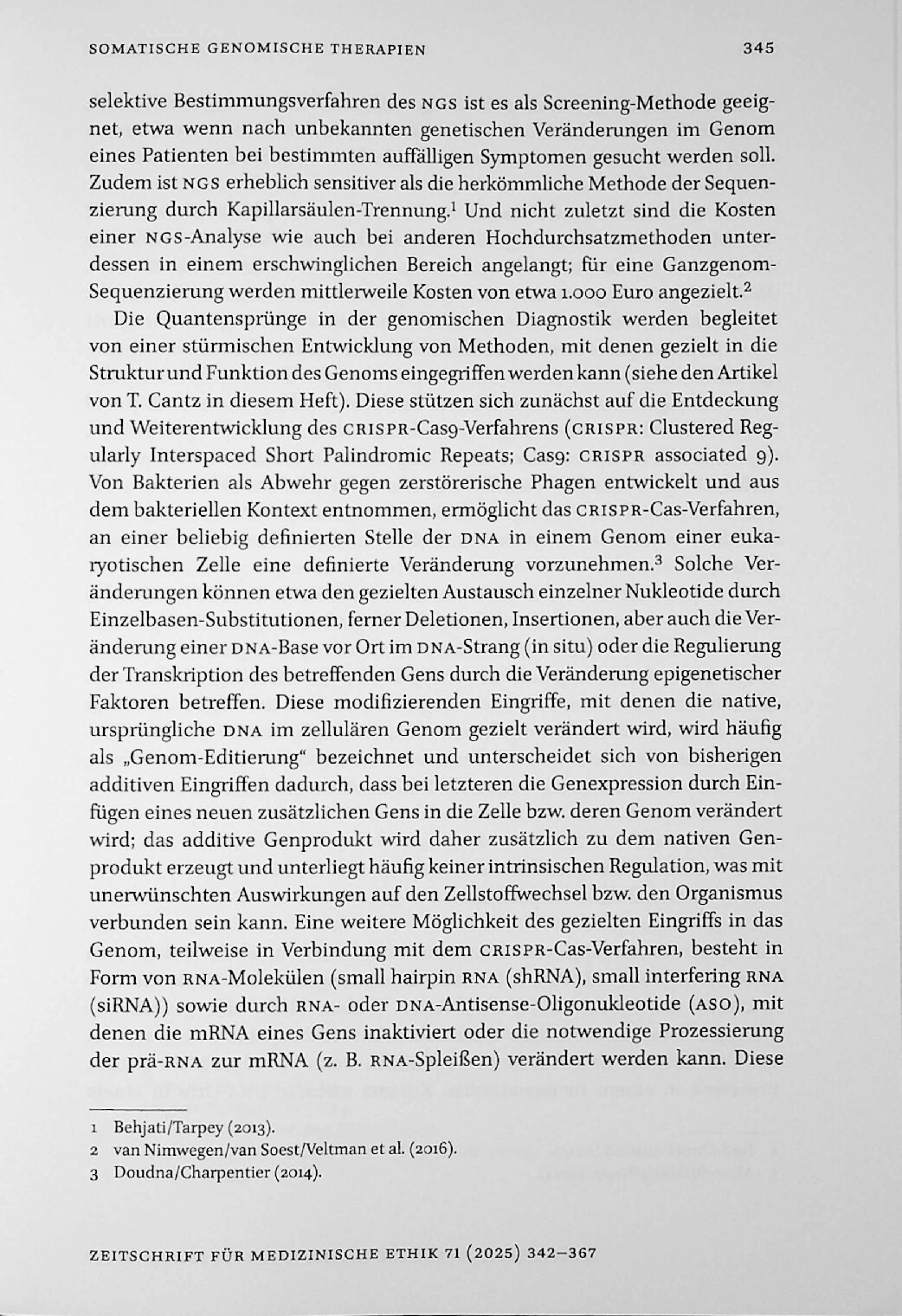 Vorschauseite 4: Somatische genomische Therapien als Paradigma für individualisierte Behandlungen