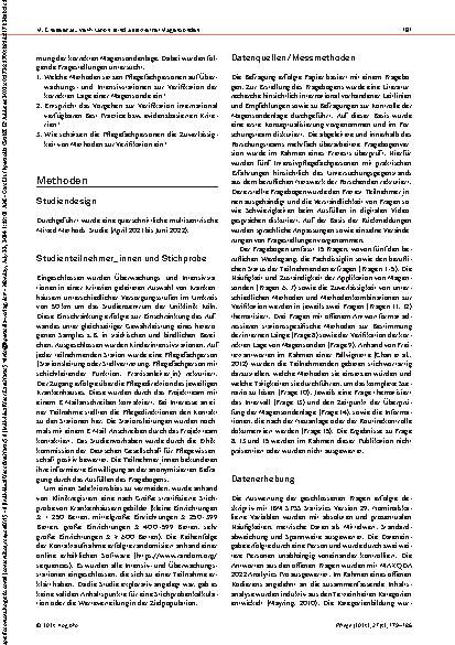 Vorschauseite 3: Entscheidungsfindung von Intensivpflegefachpersonen zur Verifikation blind applizierter Magensonden
