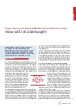 Vorschauseite 1: "Was will ich überhaupt?"