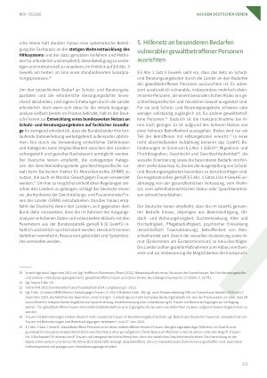 Vorschauseite 5: Empfehlungen des Deutschen Vereins für öffentliche und private Fürsorge e. V. zur Umsetzung des Gewalthilfegesetzes (GewHG)