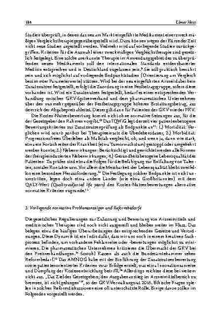 Vorschauseite 4: Zulassung, Bewertung und Preisbildung von Arzneimitteln aus Sicht von Evidenz und Ethik