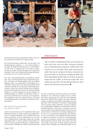 Vorschauseite 2: Väter von Kindern mit Behinderung - eine (noch) unerreichte Zielgruppe? !
