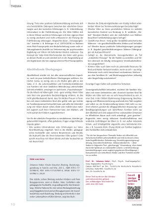 Vorschauseite 5: Väter von Kindern mit Behinderung - eine (noch) unerreichte Zielgruppe? !