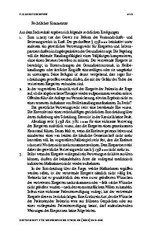 Vorschauseite 4: Freiwilliger Verzicht auf Essen und Trinken